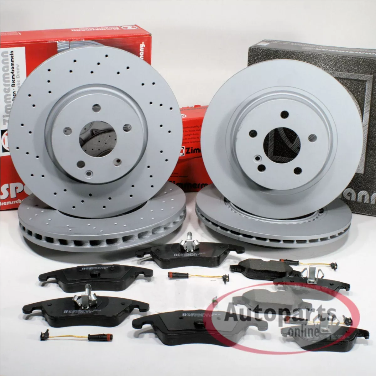 Якісні гальмівні диски та колодки Zimmermann для AUDI A6 Allroad (4FH, C6) Якісні гальмівні диски та колодки Zimmermann для AUDI A6 Allroad (4FH, C6)