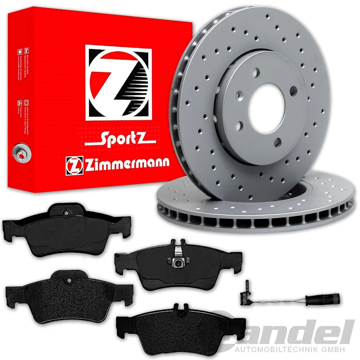 Гальмівні колодки Zimmermann для RENAULT LAGUNA II: Надійність та безпека