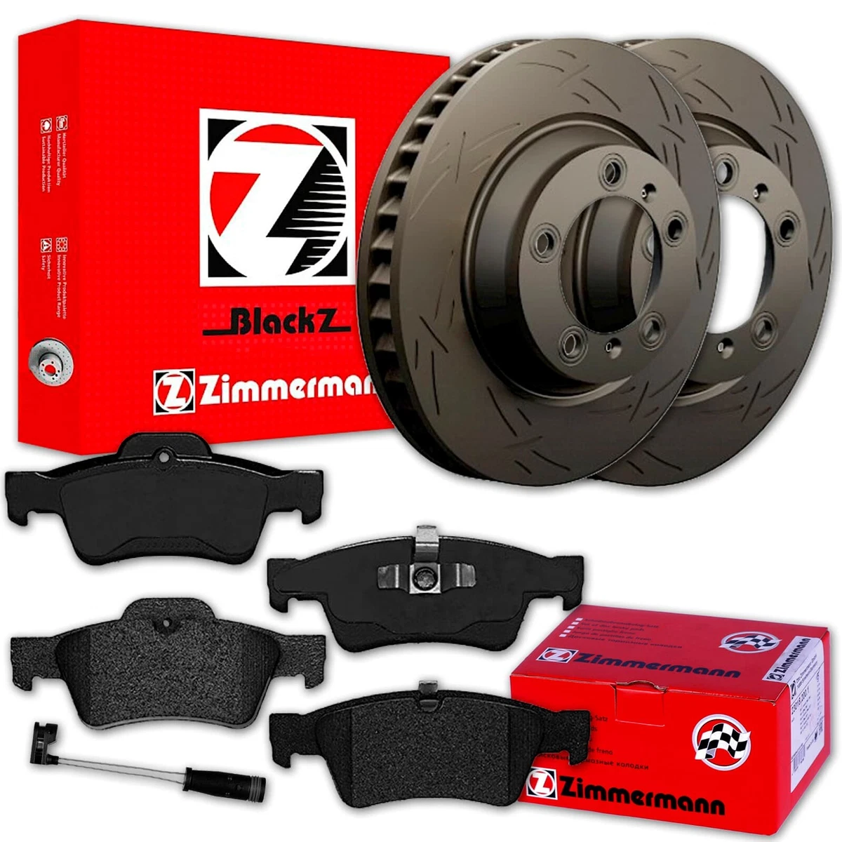Гальмівні колодки та диски Zimmermann для Mercedes-Benz CLA (C118)