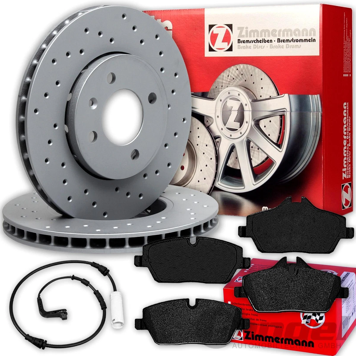 Гальмівні колодки та диски Zimmermann для Mercedes Sprinter 906