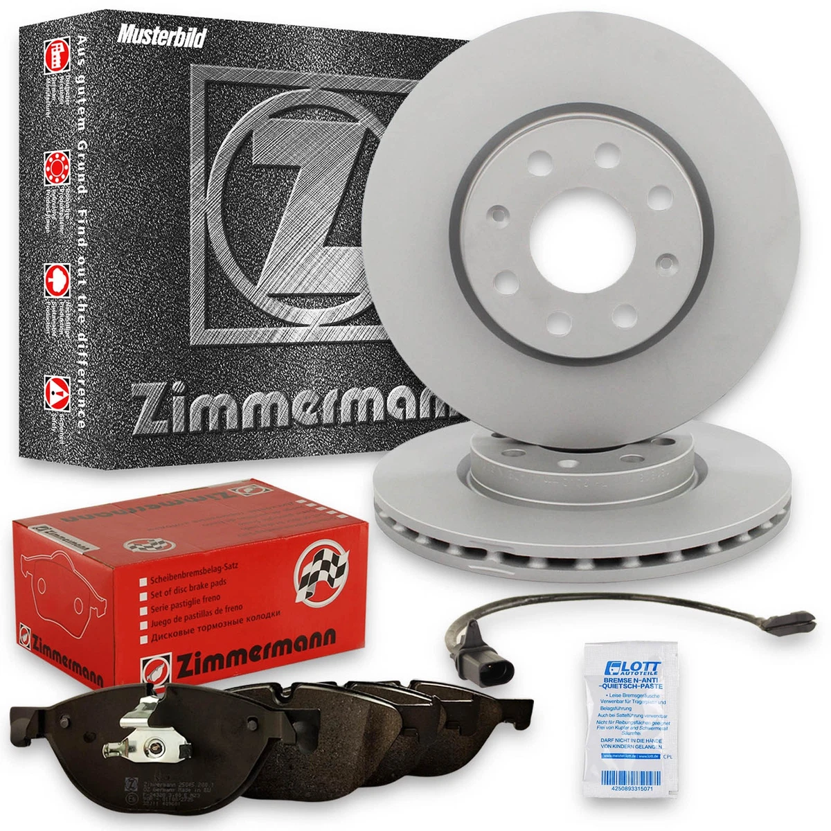 Оригінальні гальмівні комплект Zimmermann для ALFA ROMEO SPIDER (939_)