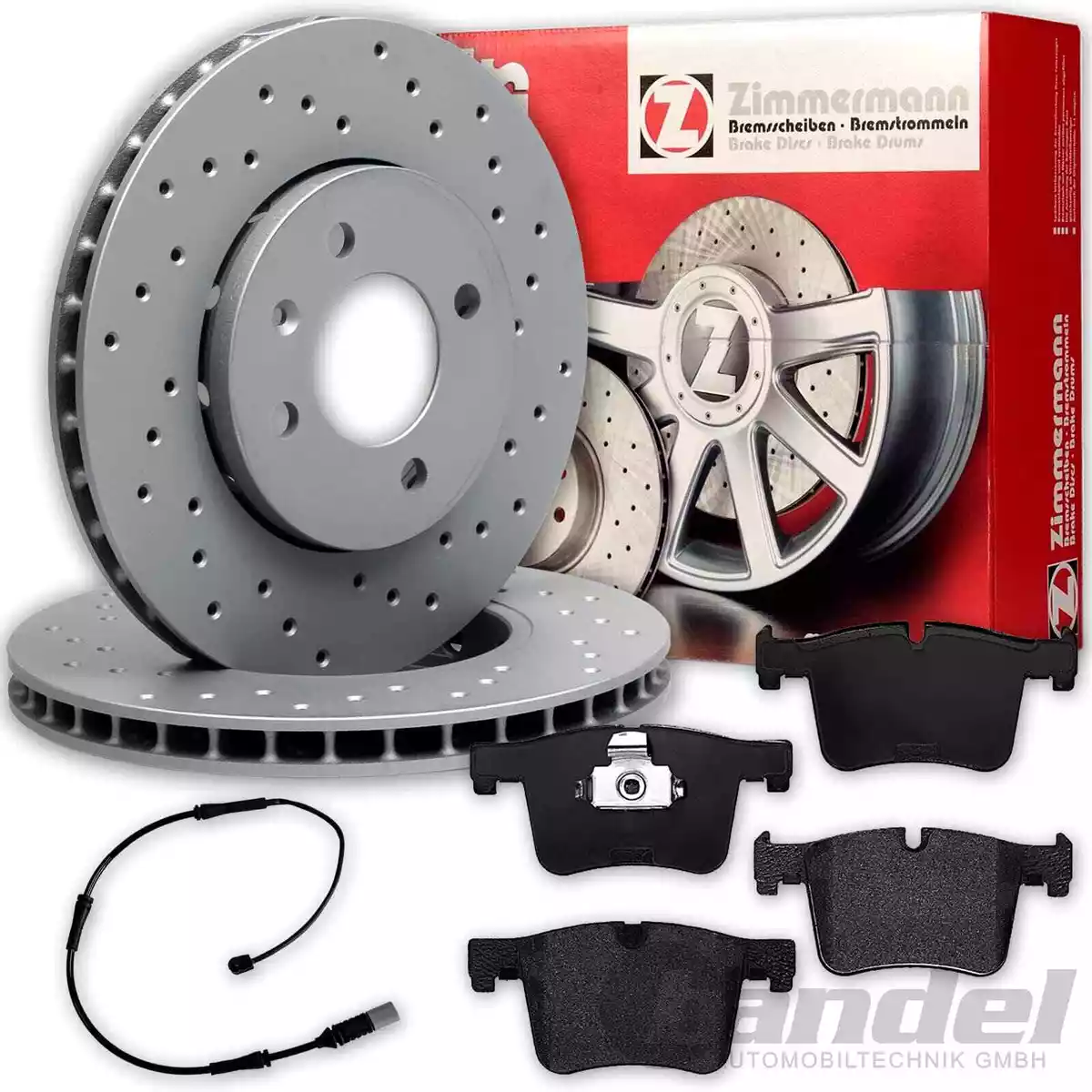 Гальмівні диски Zimmermann для PEUGEOT 306: безпека і надійн