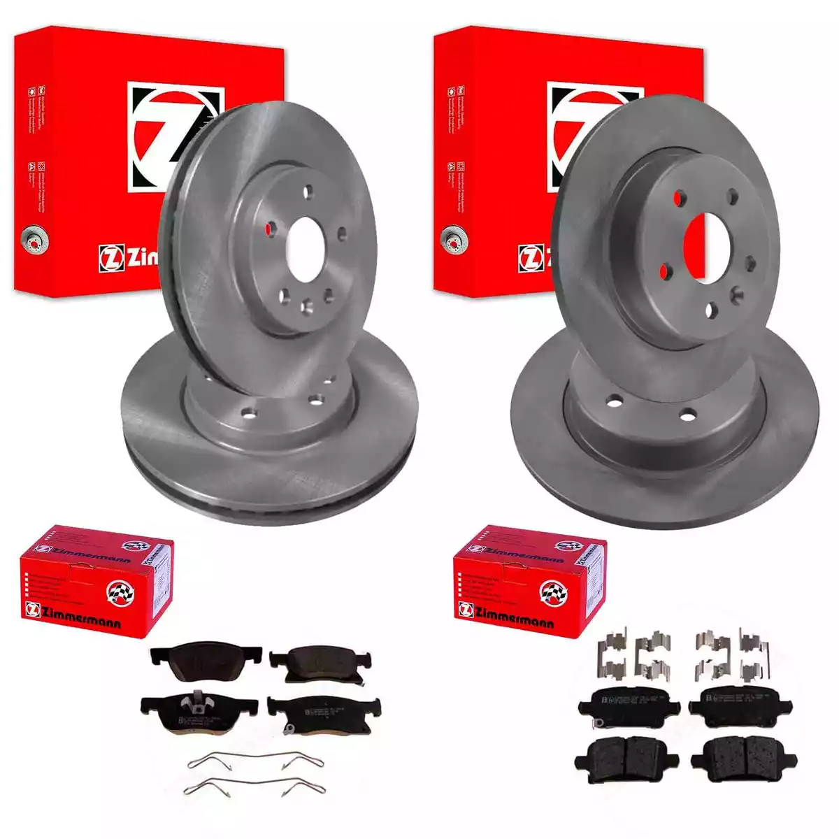 Гальмівні колодки та диски Zimmermann для RENAULT LAGUNA I Grandtour