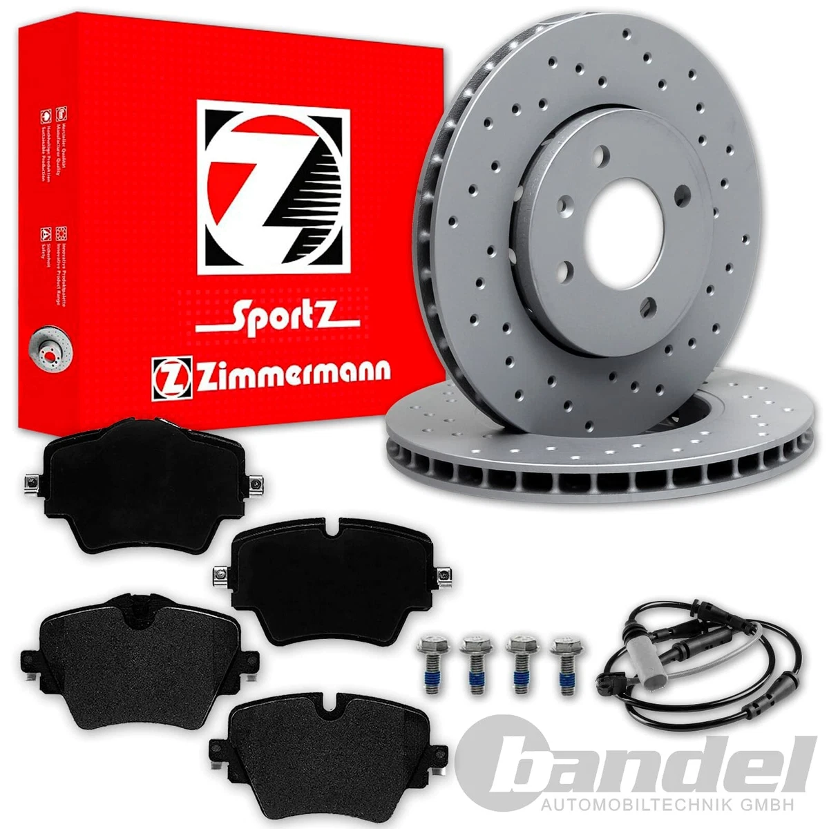 Гальмівні колодки та диски Zimmermann для Mercedes-Benz Sprinter 3,5-T