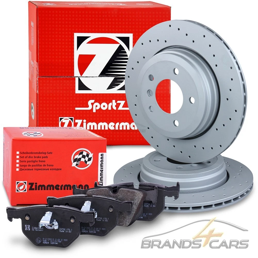 Гальмівні колодки та диски Zimmermann для PORSCHE PANAMERA (970)