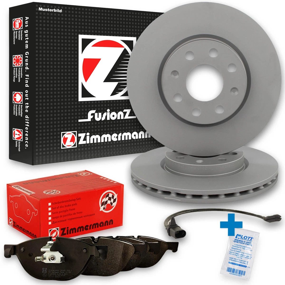 Безпечне гальмування для Mercedes-Benz C-Class Cabriolet: оберіть Zimmermann