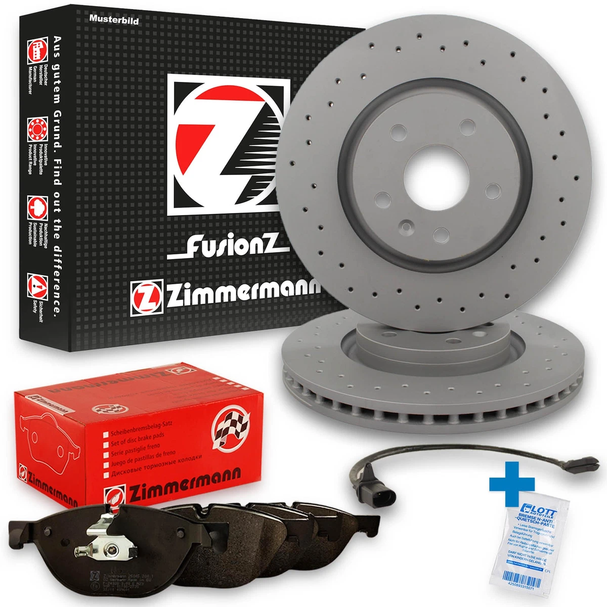 Кращі гальмівні системи Zimmermann для Mercedes S-Class W221 Кращі гальмівні системи Zimmermann для Mercedes S-Class W221